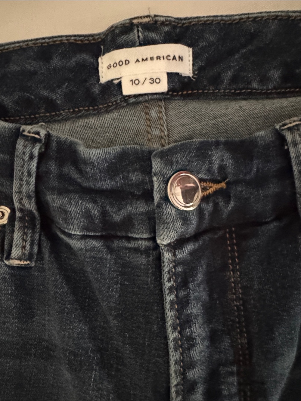 Good American Women’s Dark Blue Denim Slim Jeans